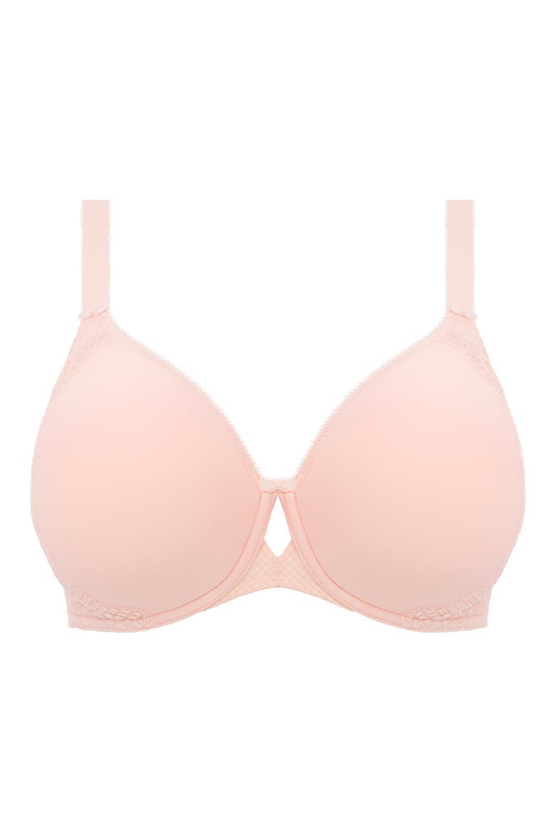 Charley Full Figure Spacer Underwire Bra, Alternate, color, BALLET PINK