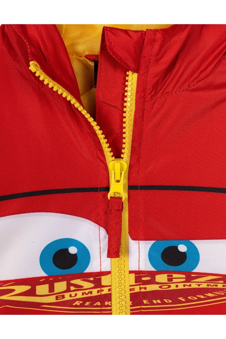 Pixar Hooded Windbreaker Jacket, Alternate, color, McQueen Red