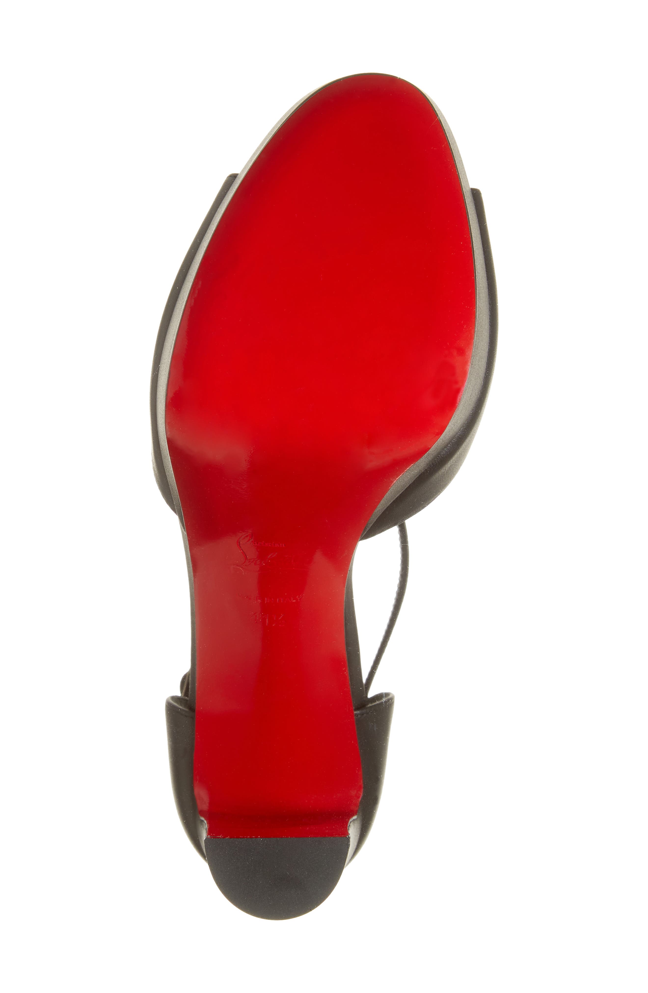 Christian Louboutin Sandaloo Platform Sandal, Alternate, color, Black