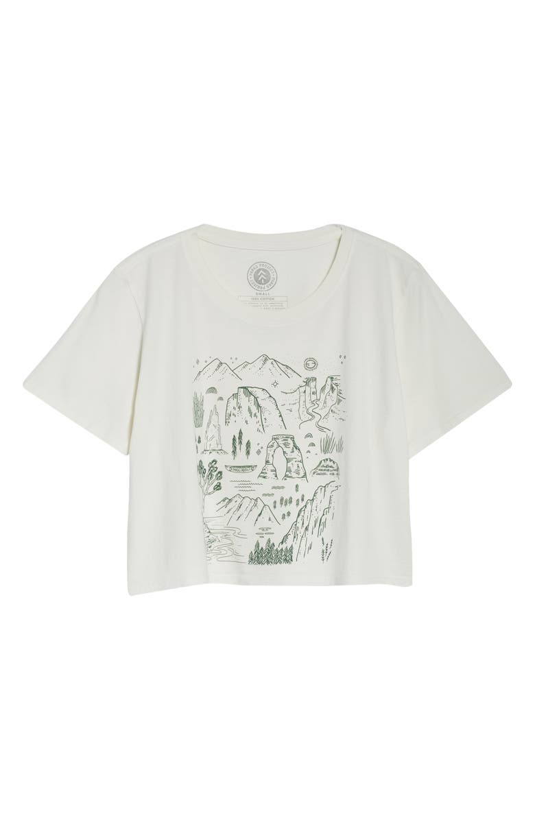 Parks Project Iconic National Parks Crop Graphic Tee, Alternate, color, 