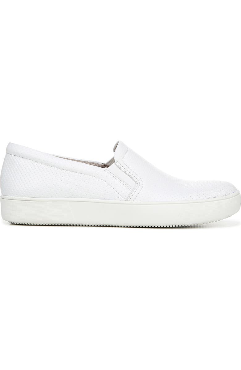 Naturalizer Marianne Slip-On Sneaker, Alternate, color, White Perforated Leather