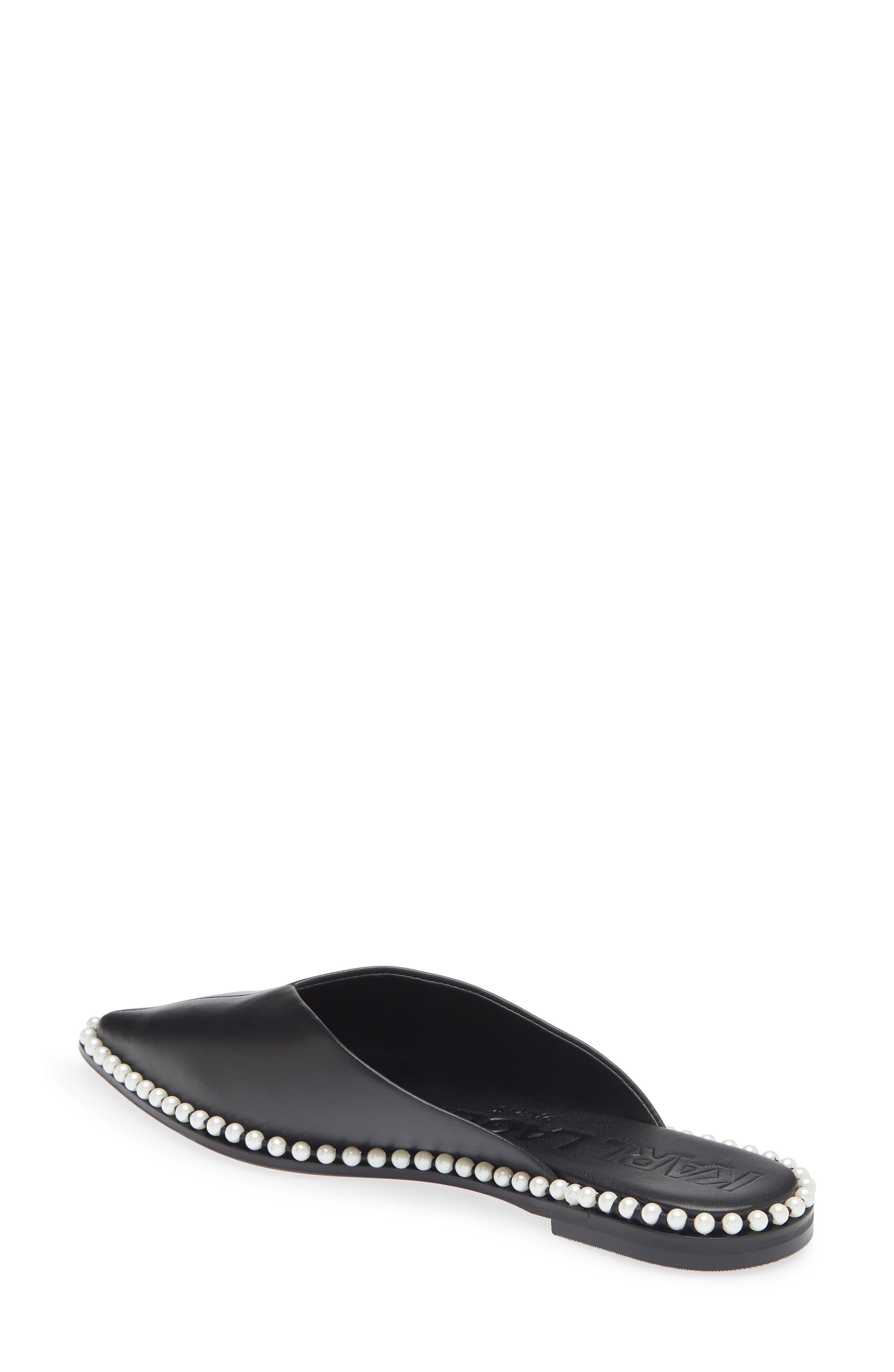 KARL LAGERFELD PARIS Vyra Mule, Alternate, color, Black
