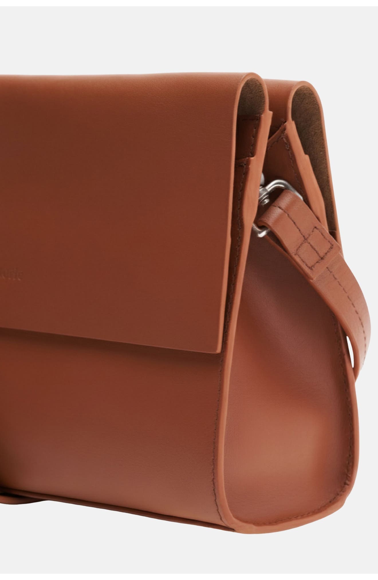 Betty Leather Crossbody Bag, Alternate, color, COGNAC