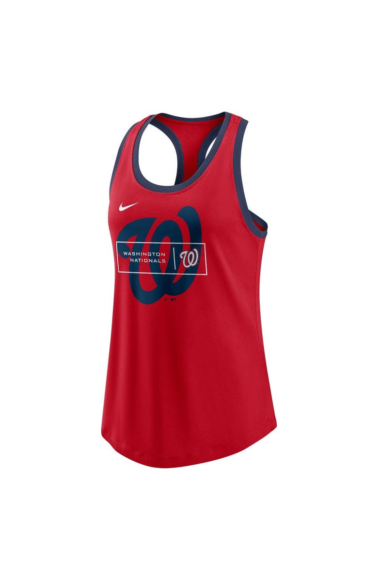 Nike Women's Nike Red Washington Nationals X-Ray Racerback Performance Tank Top, Alternate, color, 