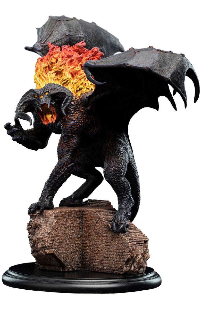 Weta Workshop Lotr Trilogy - Balrog In Moria Miniature Statue, Main, color,