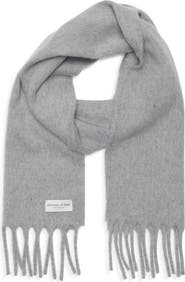 Johnstons of Elgin Mull Wool Fringe Scarf