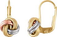 FZN 14K Gold Knot Earrings