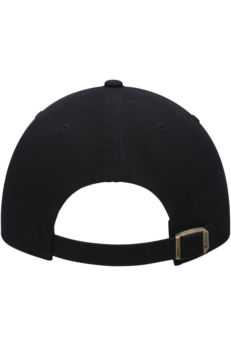 Women's '47 Black Colorado Rockies Team Miata Clean Up Adjustable Hat, Alternate, color, Black