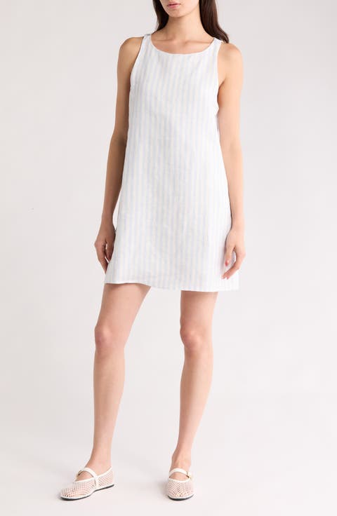 Jessi Sleeveless Linen Dress