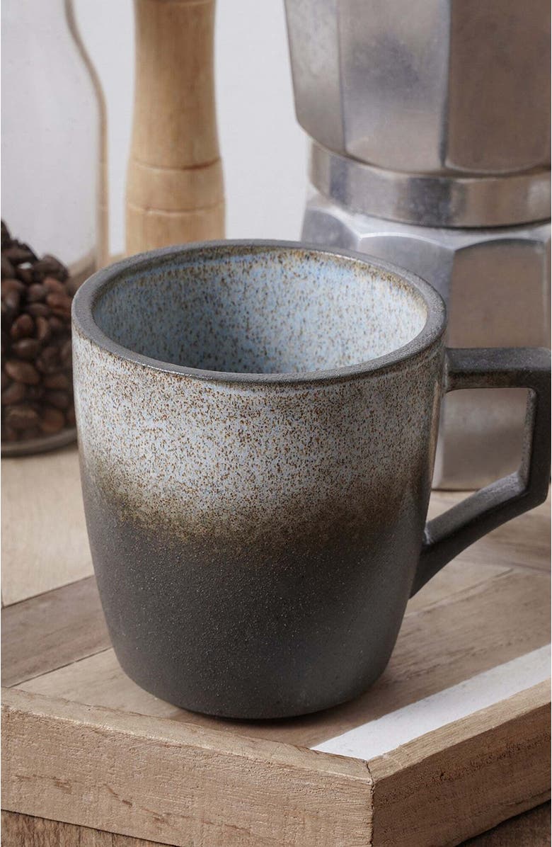 Stone Lain Vince Stoneware 4-Piece Mug Set, Alternate, color, Gray-Green-Blue