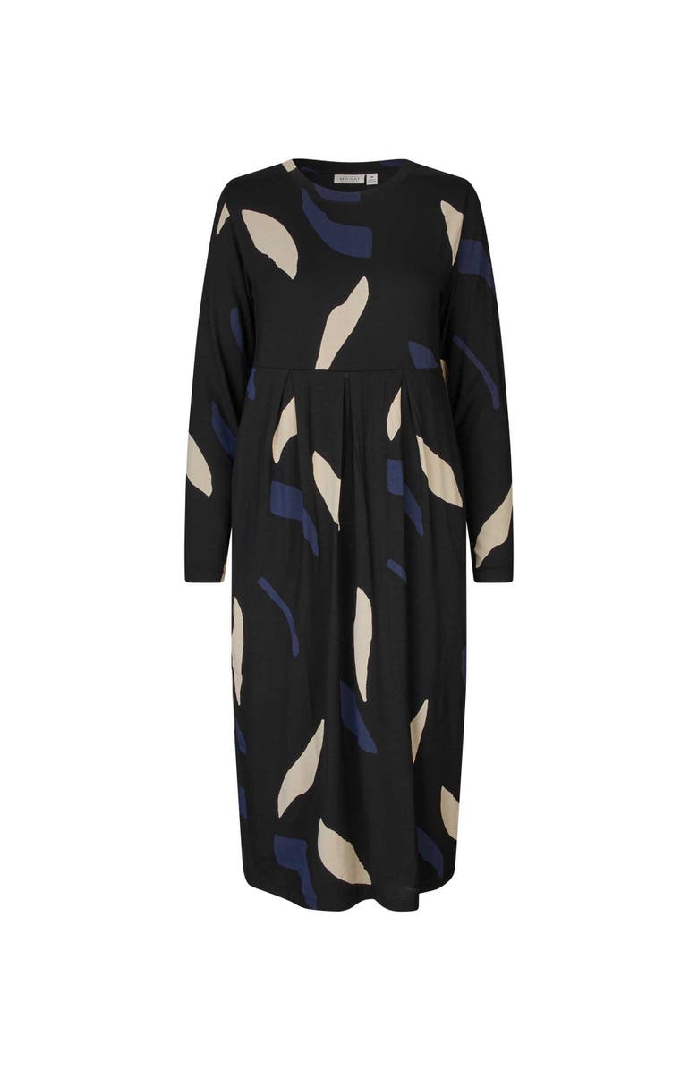 Masai Copenhagen MaNamo Long Sleeve Tulip Dress, Main, color, Navy Blazer