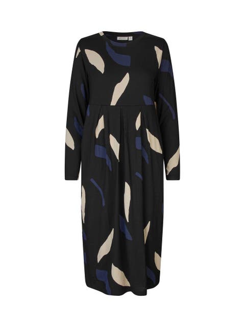 MaNamo Long Sleeve Tulip Dress