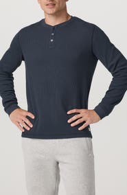 Vuori Waffle Knit Henley