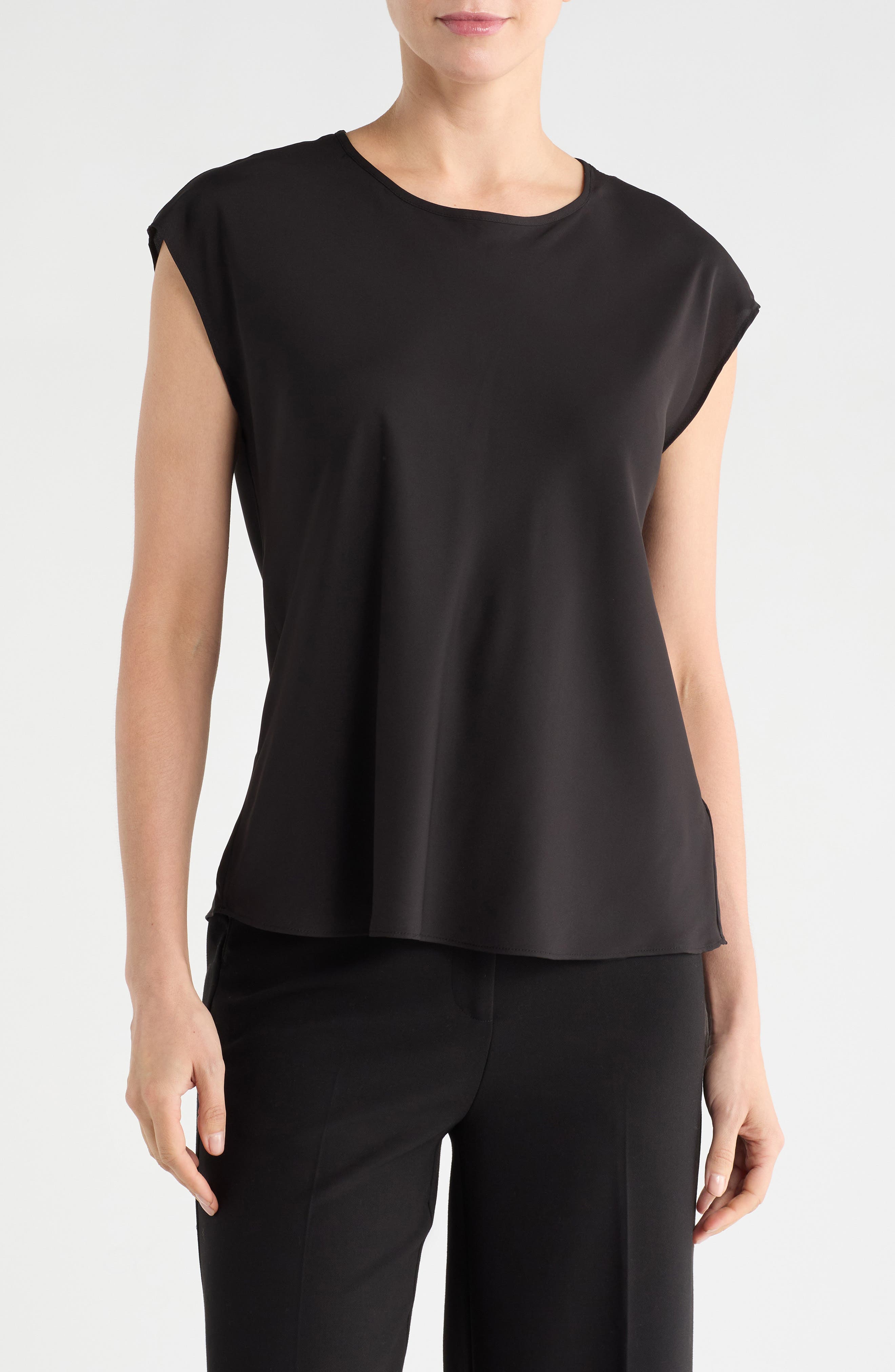 Catherine Malandrino Cap Sleeve Top