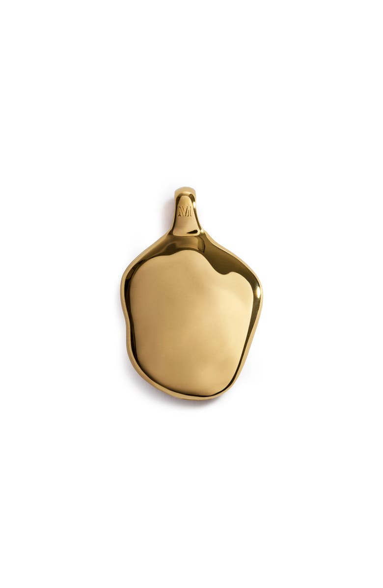 Monica Vinader Odyssey Locket, Main, color, 18K Gold Vermeil