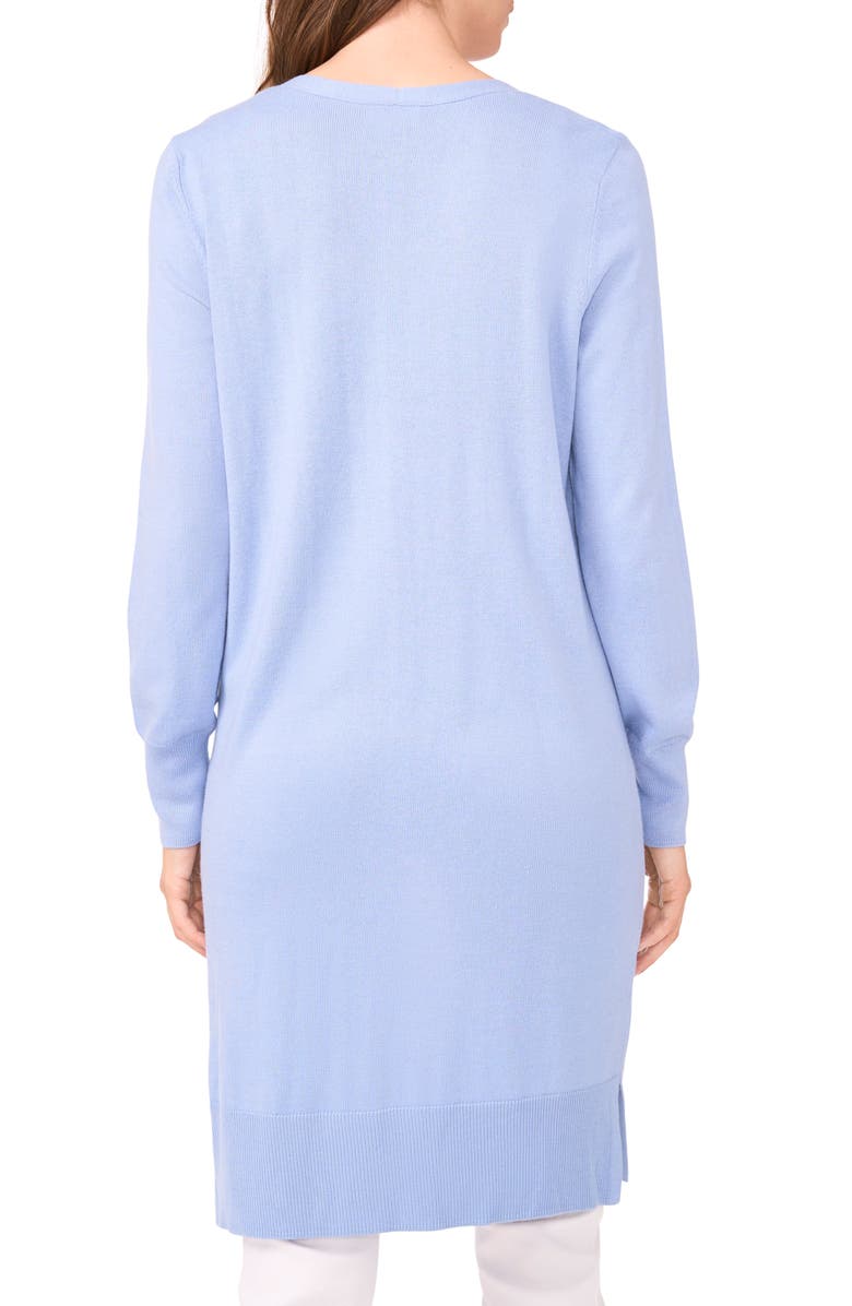 Halogen<sup>®</sup> Open Front Longline Cardigan, Alternate, color, Forever Blue