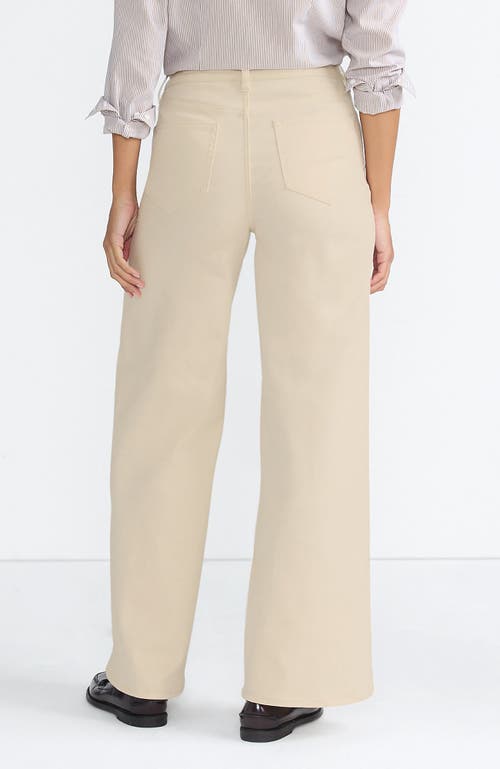 LANDS' END LANDS' END RECOVER DENIM HIGH RISE EXTRA WIDE LEG JEANS 