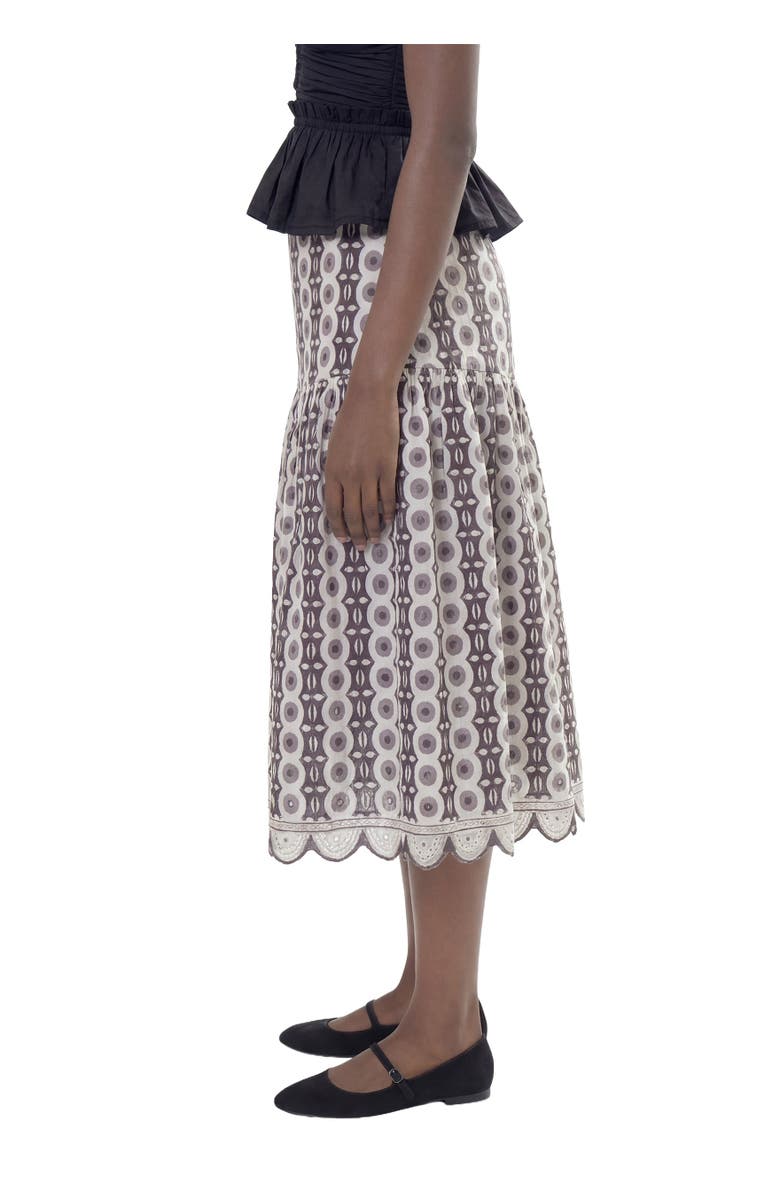 AREA STARS Riya Skirt, Alternate, color, Circle Print