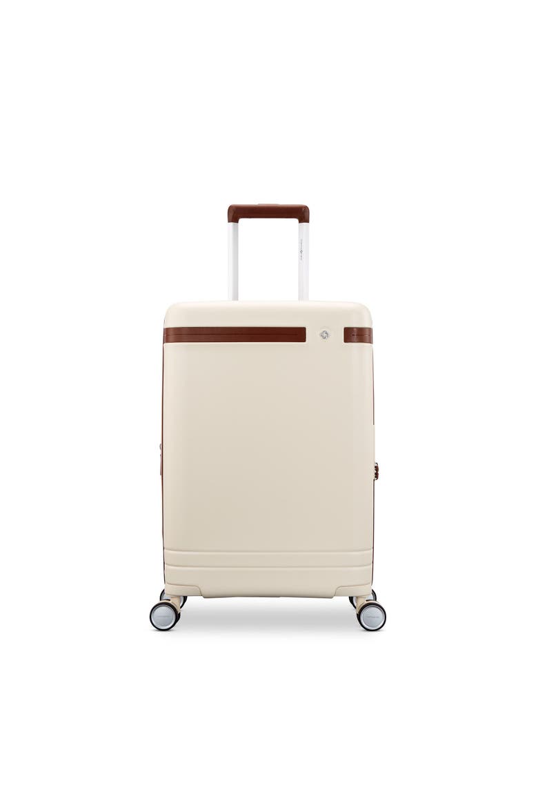 Virtuosa 2 Piece Set Weekender & 21" Carry On Luggage, Alternate, color, Off White