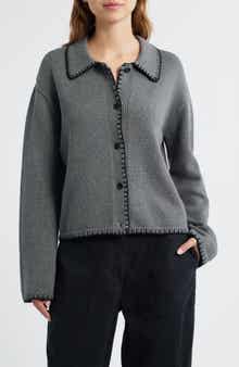 Rails Rayleen Collared Cotton Cardigan