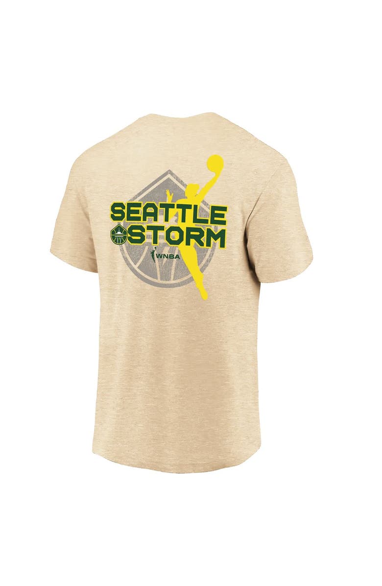 FANATICS Unisex Fanatics Natural Seattle Storm WNBA Team Elite T-Shirt, Alternate, color, Natural