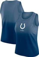 WEAR by Erin Andrews Women's WEAR by Erin Andrews x Gracie Hunt Heather Navy Indianapolis Colts Ombre Tank Top