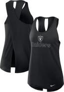 Nike Women's Nike Black Las Vegas Raiders  Crossback Performance Tank Top