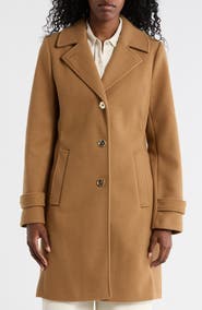 Michael Kors Notch Lapel Coat