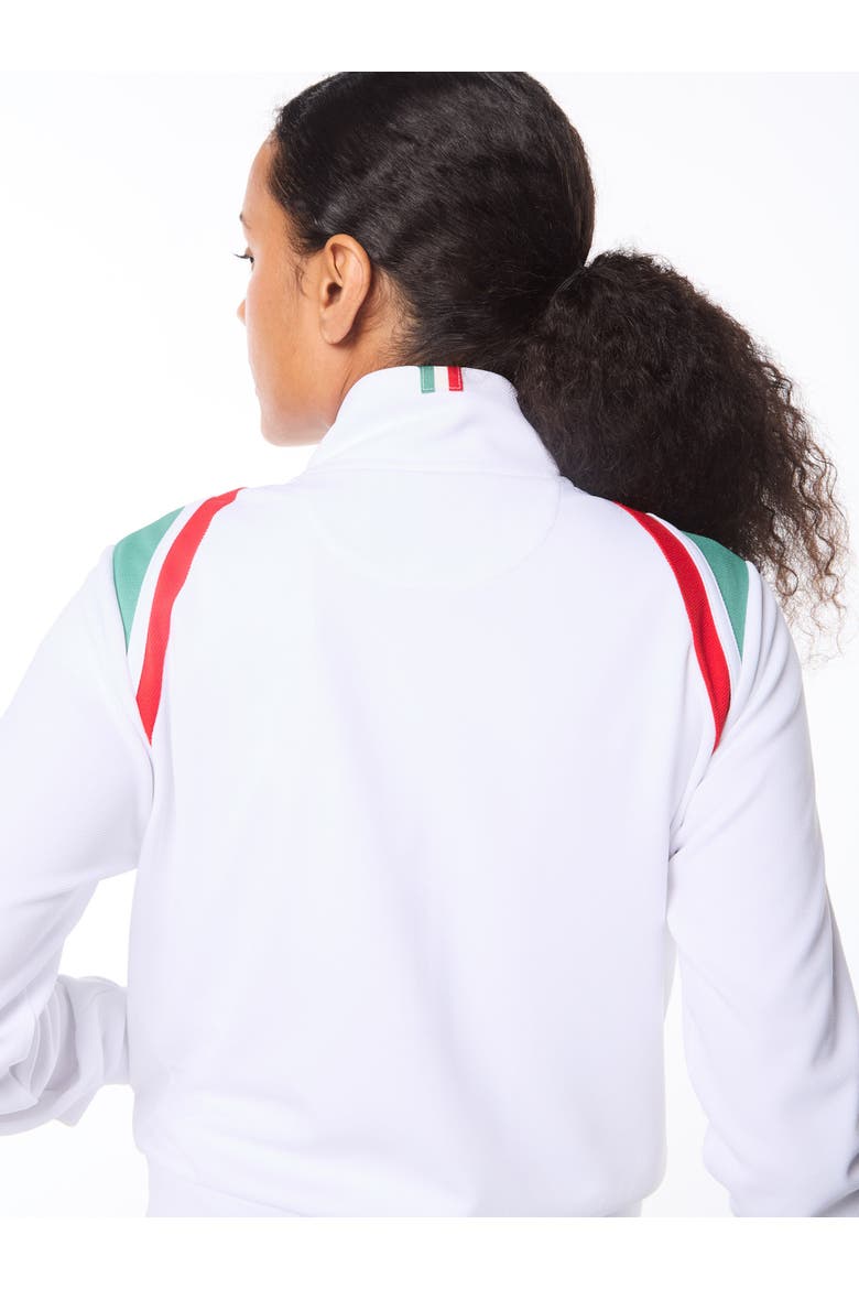 Women's Eredita Track Jacket, Alternate, color, BRILLIANT WHITE