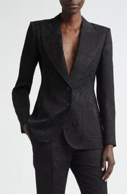 Etro Tonal Floral Paisley Jacquard Jacket