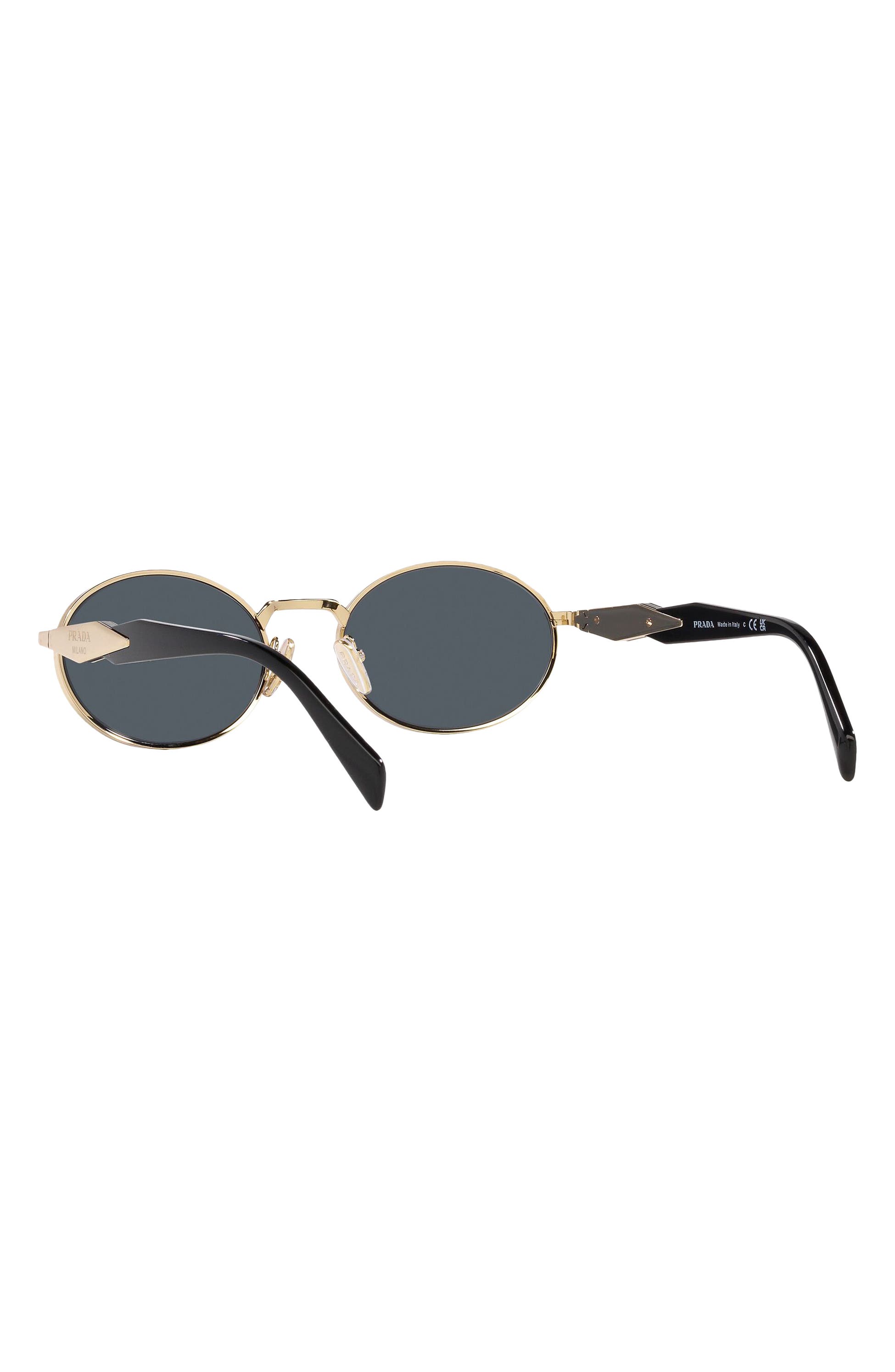 55mm Oval Sunglasses