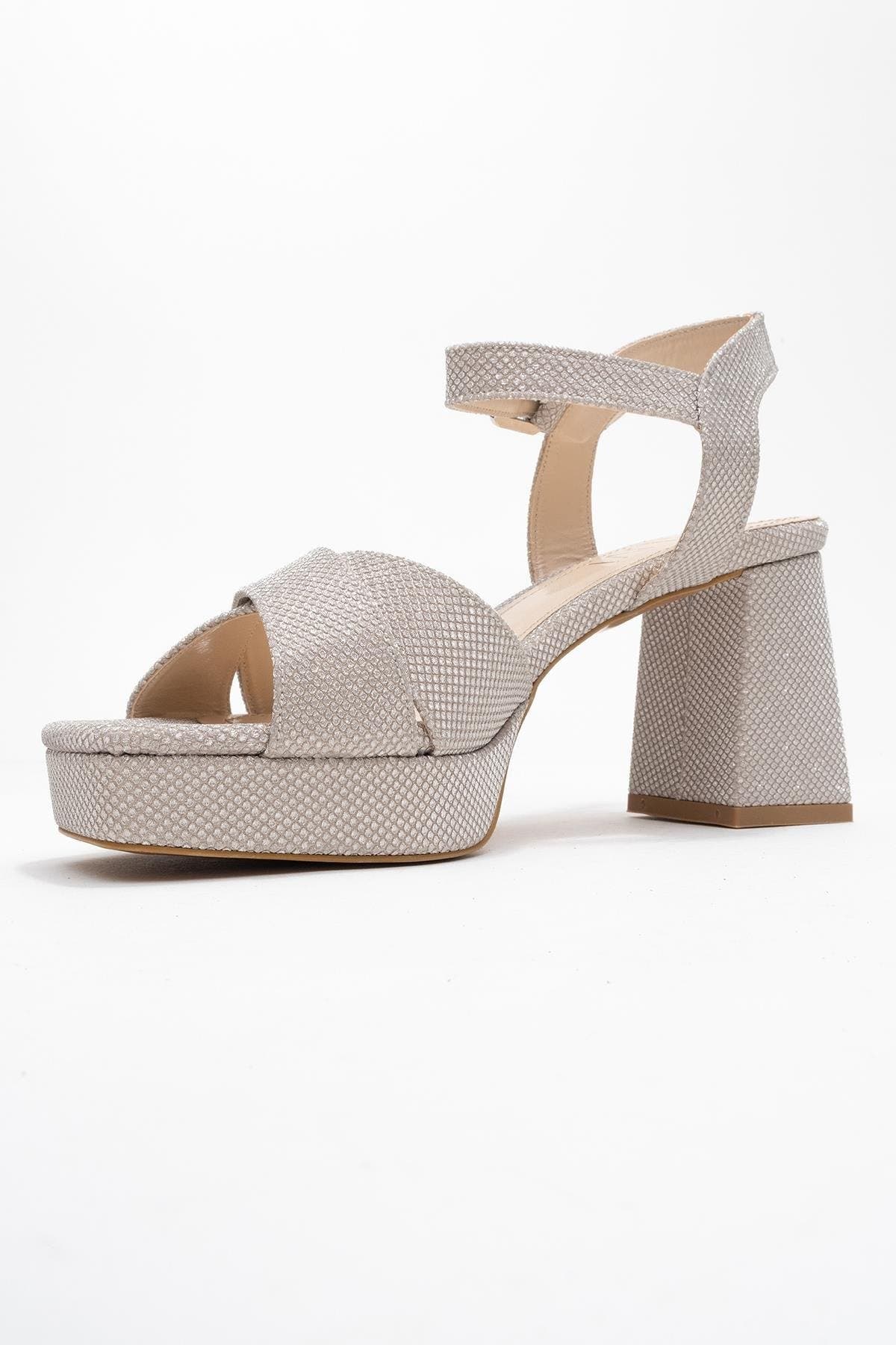 Prologue Shoes Lisbon Platform Block Heel Sandal, Alternate, color, Gold