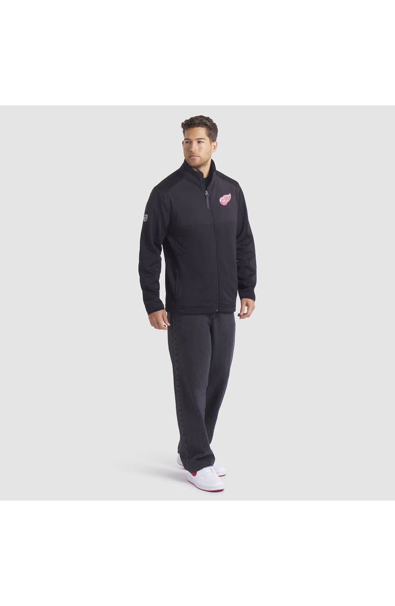 FANATICS Men's Fanatics Black Detroit Red Wings Authentic Pro Rink Full-Zip Jacket, Alternate, color, Black