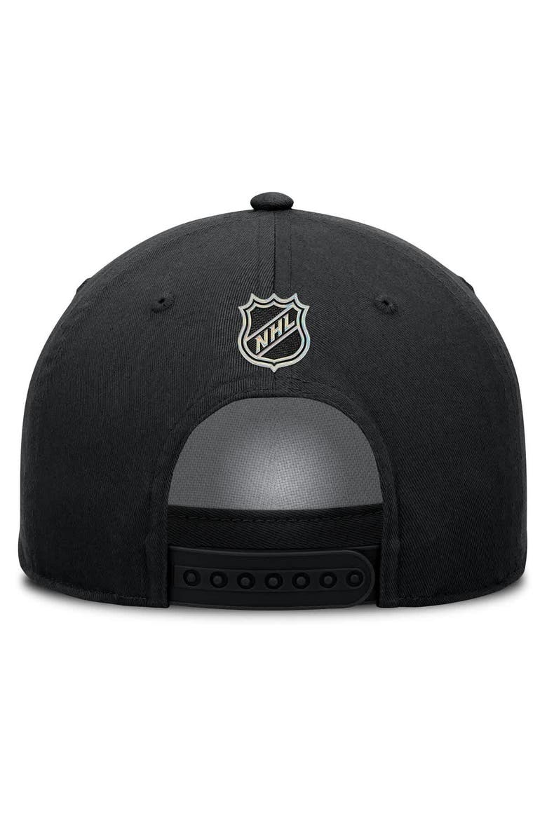Men's Fanatics Black Seattle Kraken Authentic Pro Alt Jersey A-Frame Adjustable Hat, Alternate, color, Black