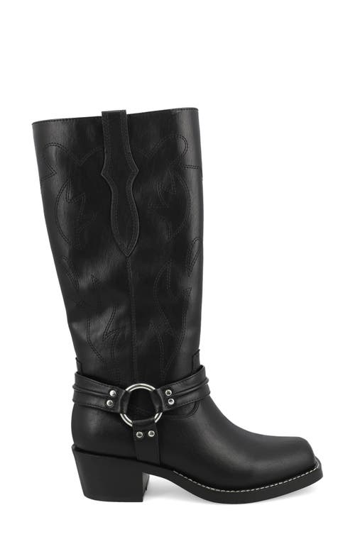 Mia Diego Harness Boot In Black