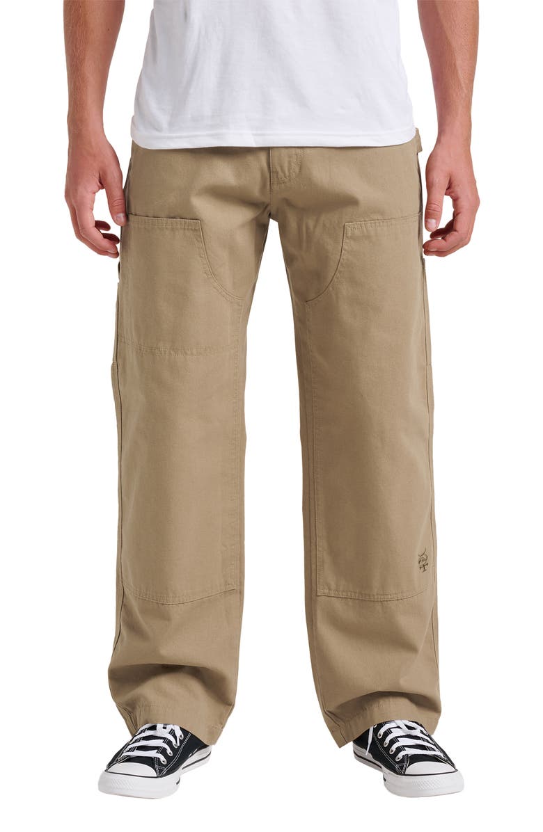 Quiksilver Mercury Carpenter Pants, Main, color, Deep Khaki