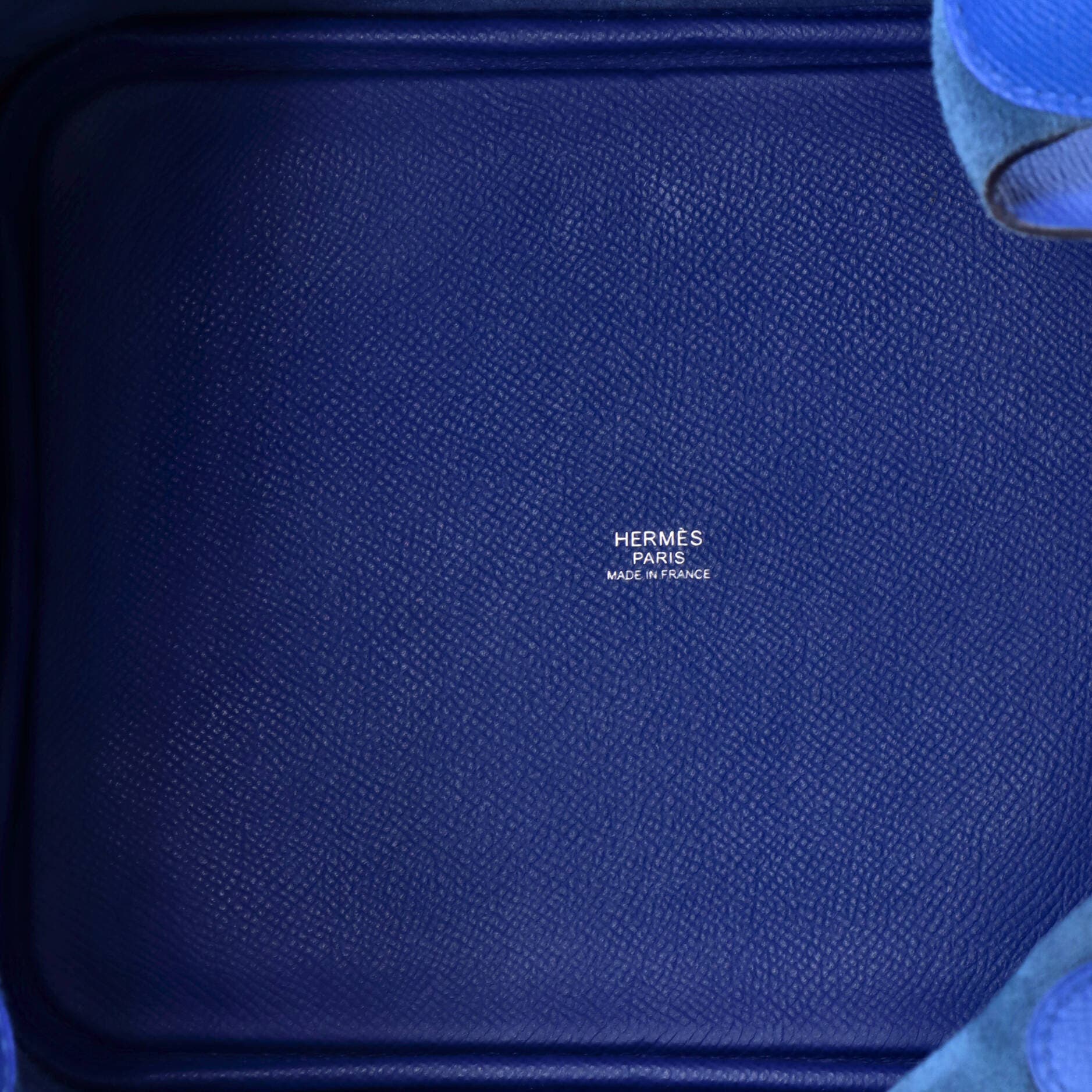 Picotin Lock Bag Tressage Epsom MM, Alternate, color, Blue