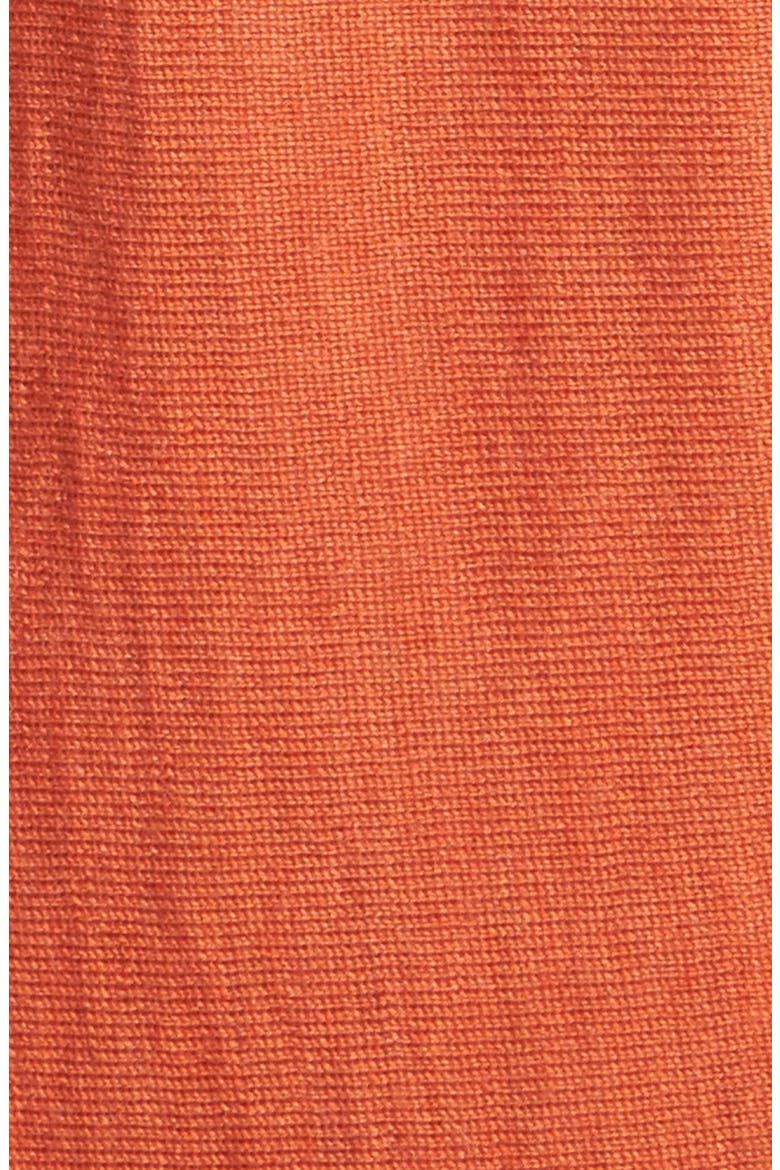 Oval Merino Cardigan, Alternate, color, FLAMENCO