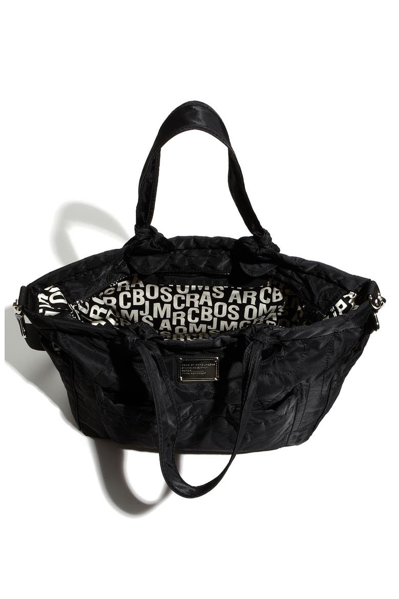 MARC BY MARC JACOBS 'Pretty Nylon Eliz-A-Baby' Diaper Bag, Alternate, color, BLACK