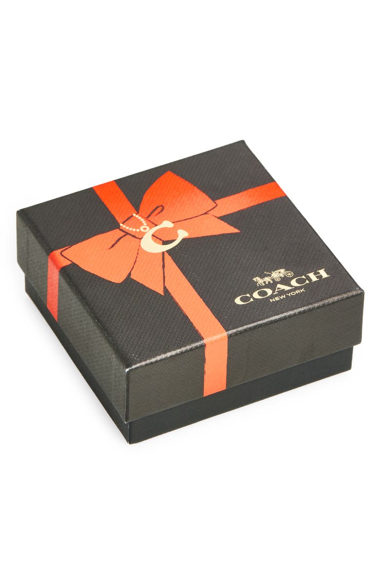 COACH Cherry Pendant Necklace, Alternate, color, Red/ Gold