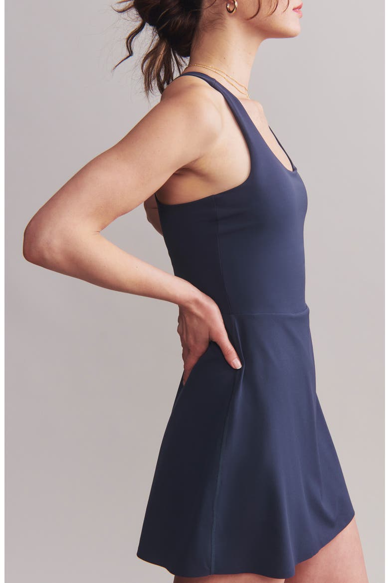 Course to Court Sport Dress, Alternate, color, NAVY BLUE