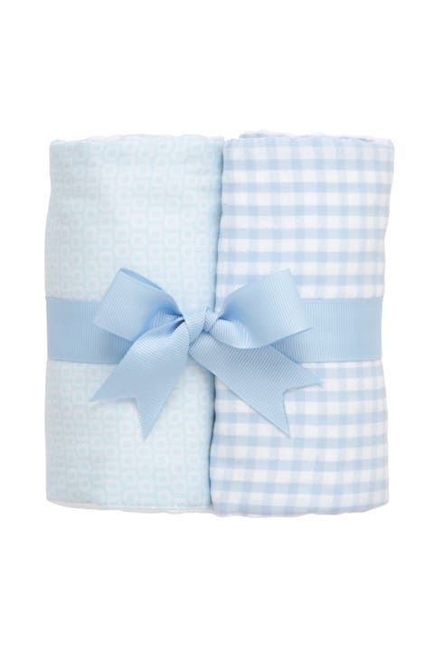 Dot Set of Two Burp Cloths