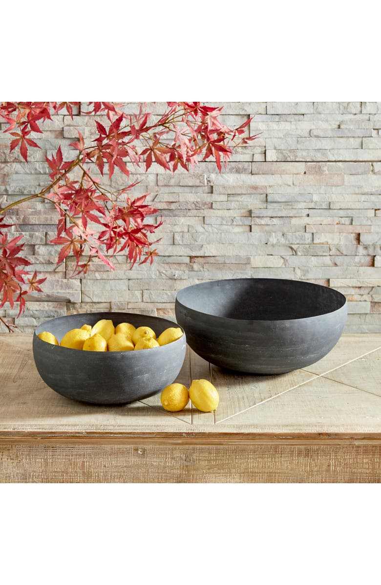 Napa Home & Garden Terrazza Decorative Bowls Set of 2, Alternate, color, Gray