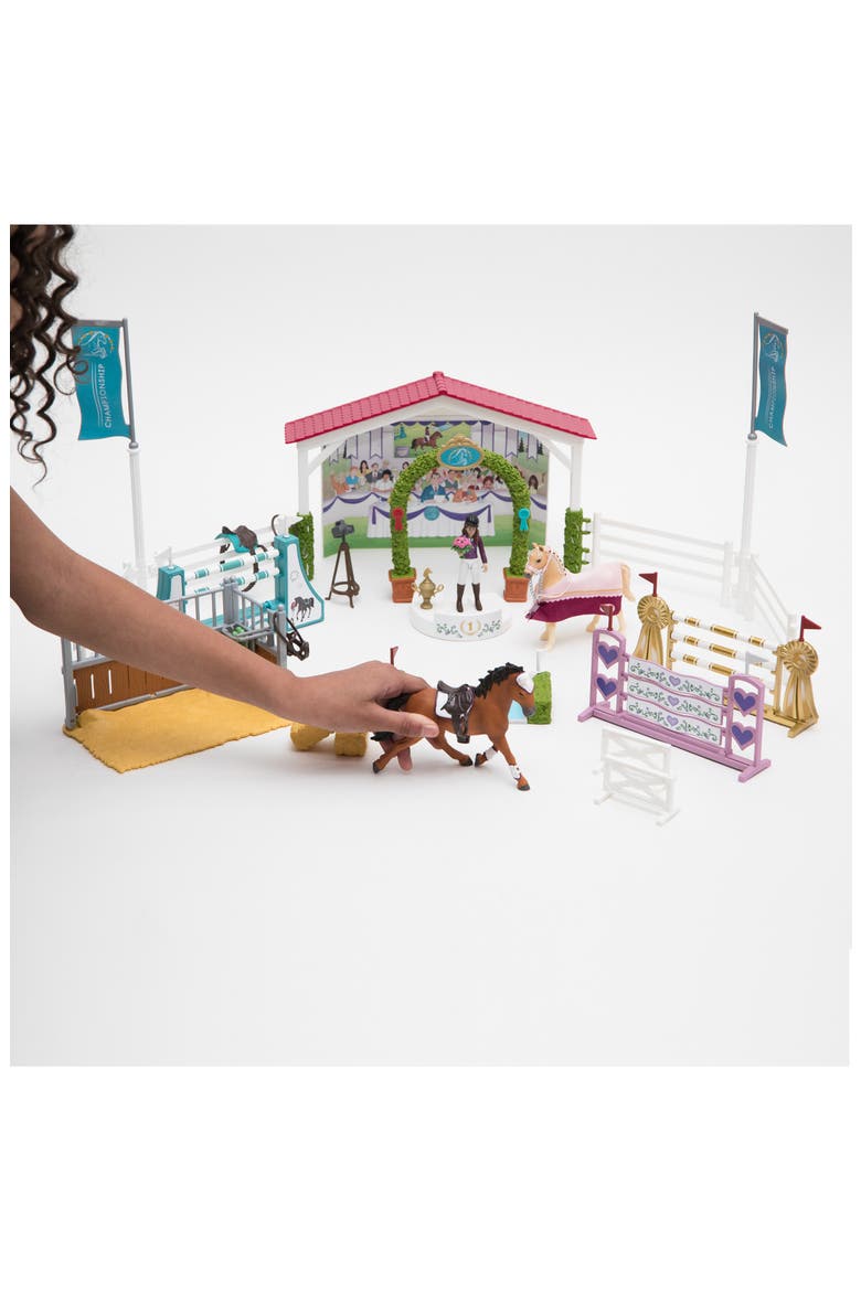 Friendship Horse Tournament 36-Piece Playset, Alternate, color, MULTI