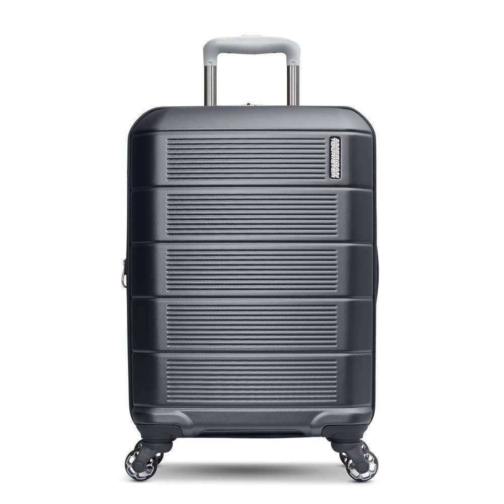AMERICAN TOURISTER Stratum 2.0 Hardside 20" Spinner Carry On Luggage, Alternate, color, Charcoal