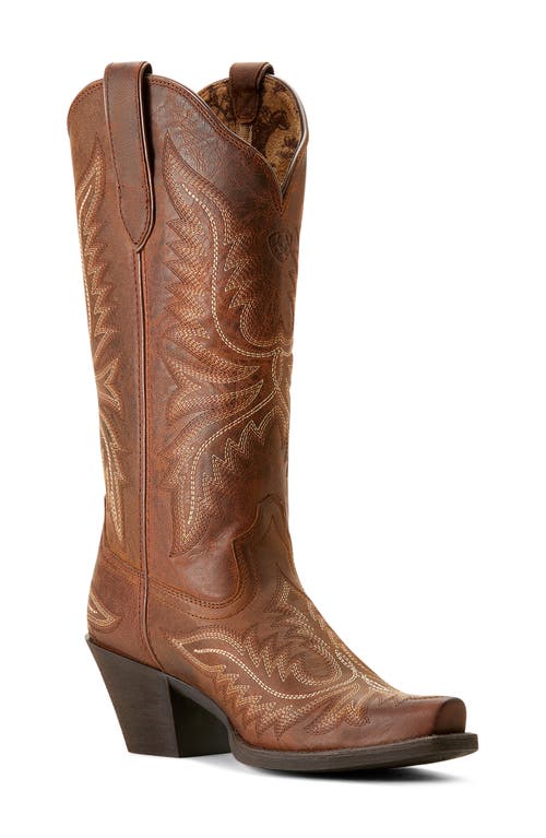 Ariat Round Up Collins Western Boot In Brown