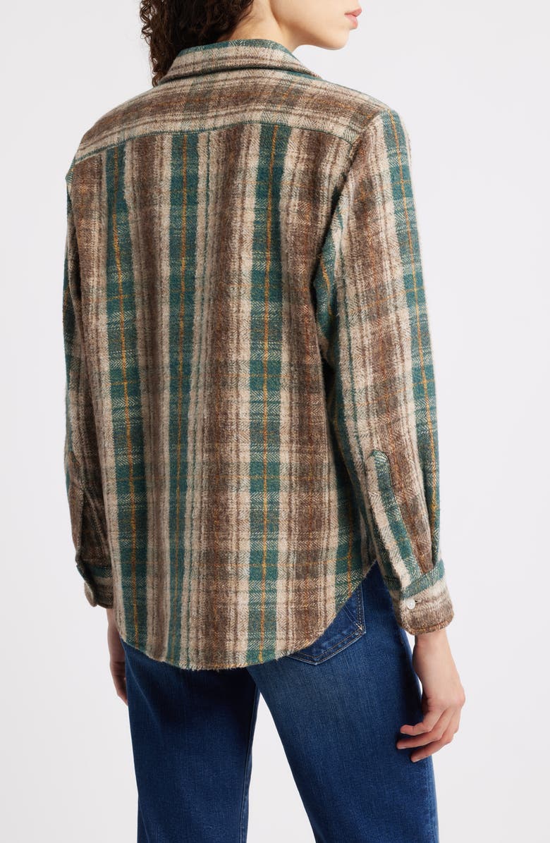 Frank & Eileen Eileen Relaxed Button-Up Shirt, Alternate, color, Brown Green Sand Plaid