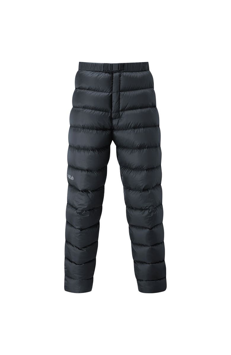 Rab Argon Down Pant - Men's, Alternate, color, Black/Shark