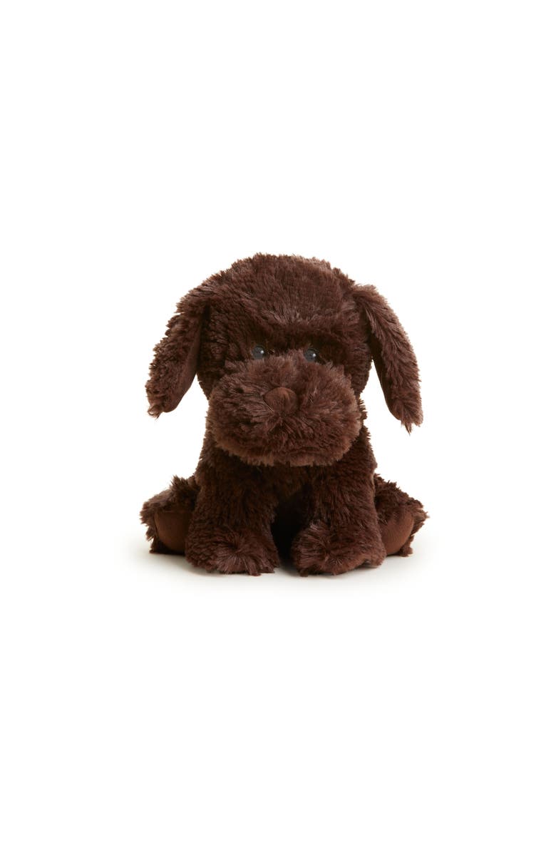 Warmies Chocolate Labrador Plush Toy, Alternate, color, Dark Brown