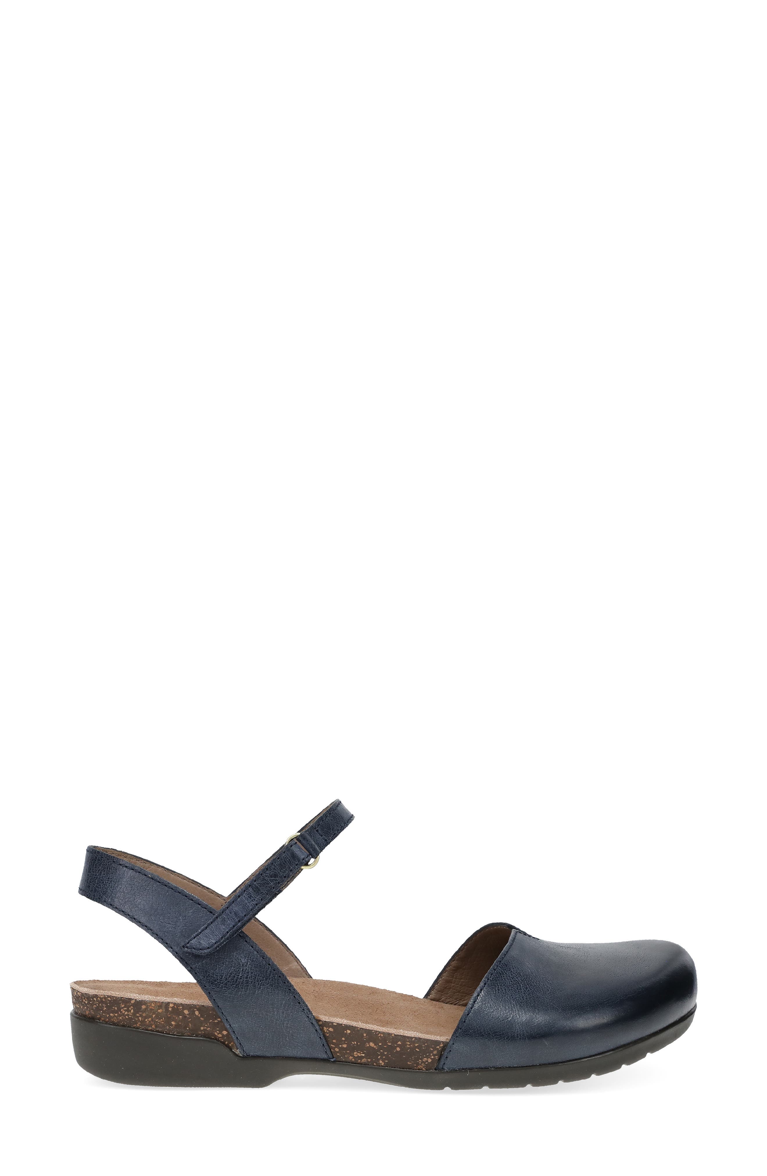 Rowan Flat, Alternate, color, NAVY WAXY BURNISHED